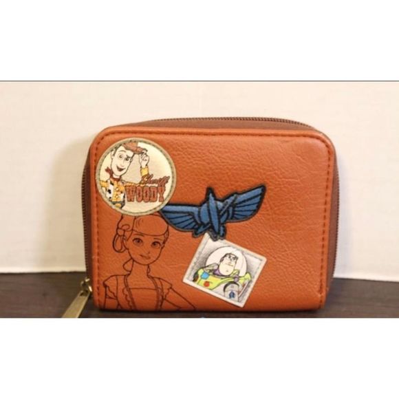 Disney Wallet Toy Story Loungefly Sheriff Woody Buzz Bo Peep Space Ranger Pixar - Picture 2 of 5